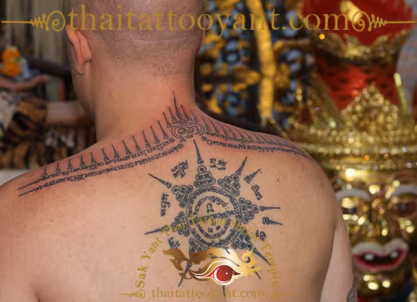 Yee Sib Gao Yord 29 Spires Yant Thai Tattoo