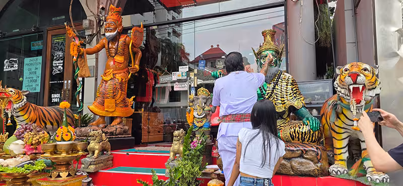 Ruesi Master Blessing Sak Yant Thai Tattoo Bangkok