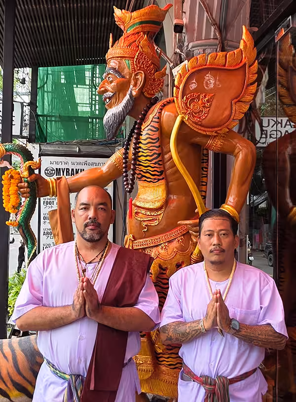 Ruesi Master of Sak Yant Thai Tattoo Bangkok Thailand