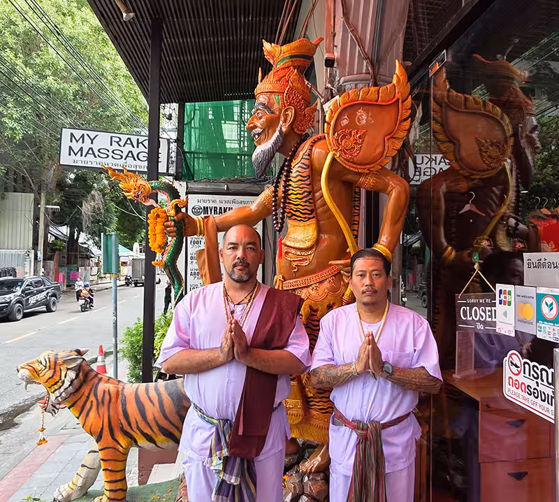 Ruesi Master of Sak Yant Thai Tattoo Bangkok