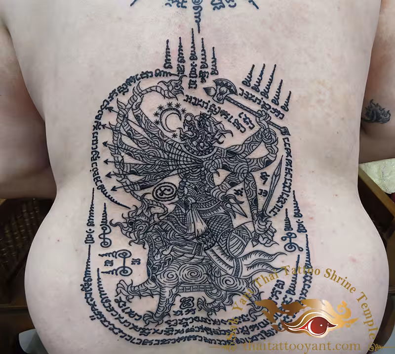 Hanuman Song Sing Thai Tattoo Sak Yant Bangkok