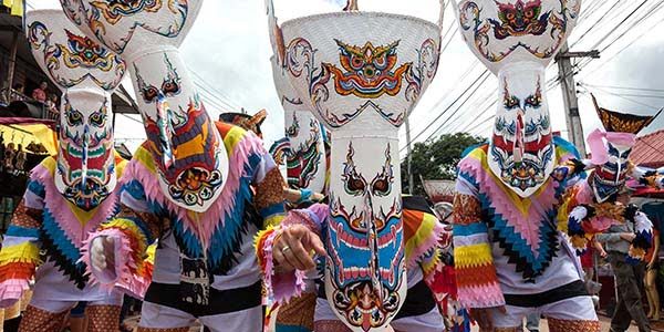 Phi Ta Khon festival of Spirits