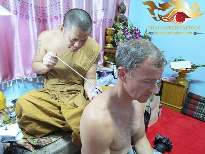 Thai Tattoo Grand Master Ajarn Bpom