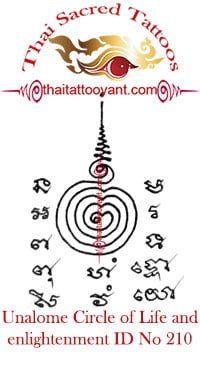 Unalome Circle of Life-Enlightenment Thai Tattoo ID No 210 Unalome Circle of Life-Enlightenment Thai Tattoo ID No 210